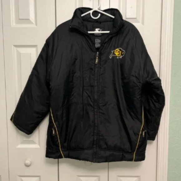 Team starter Colorado Black Jacket with Logo - Picture 1 of 8